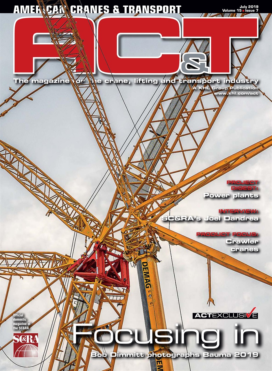 American Cranes & Transport Magazine July 2019 Back Issue