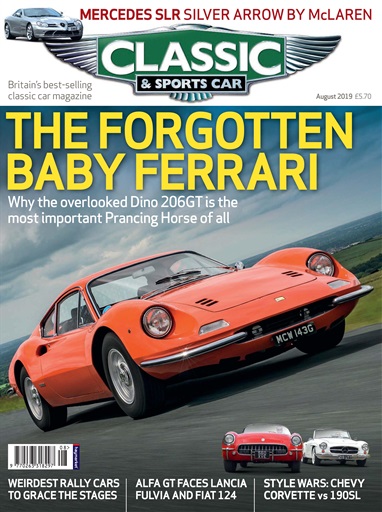 Classic & Sports Car Magazine - August 2019 Subscriptions | Pocketmags