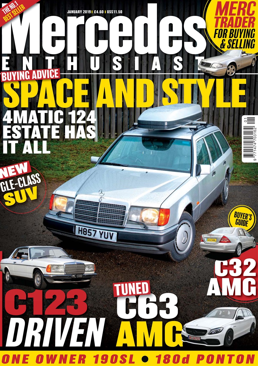 Mercedes Enthusiast Magazine - January 2019 Back Issue