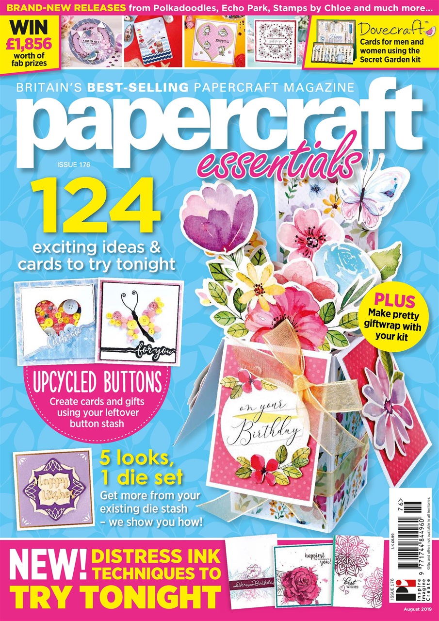 Papercraft Essentials Magazine Issue 176 Back Issue