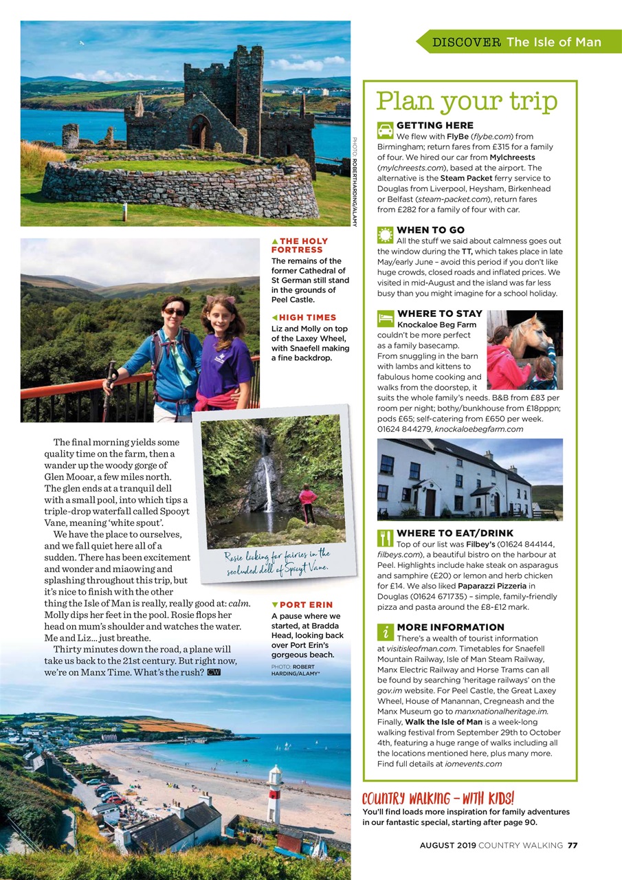 Country Walking Magazine August 2019 Subscriptions Pocketmags