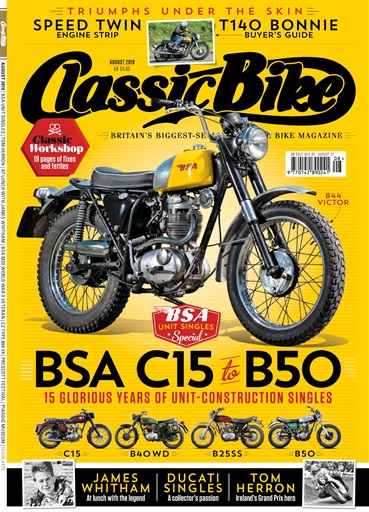 Classic Bike Magazine - August 2019 Subscriptions | Pocketmags