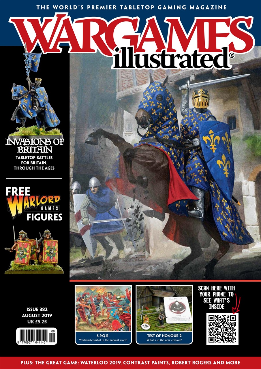 Wargames Illustrated Magazine - WI382 August 2019 Back Issue