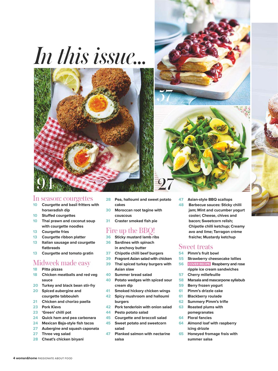 Woman & Home Feel Good Food Magazine August 2019 Back Issue