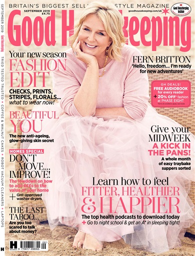 Good Housekeeping Magazine - September 2019 Edição anterior