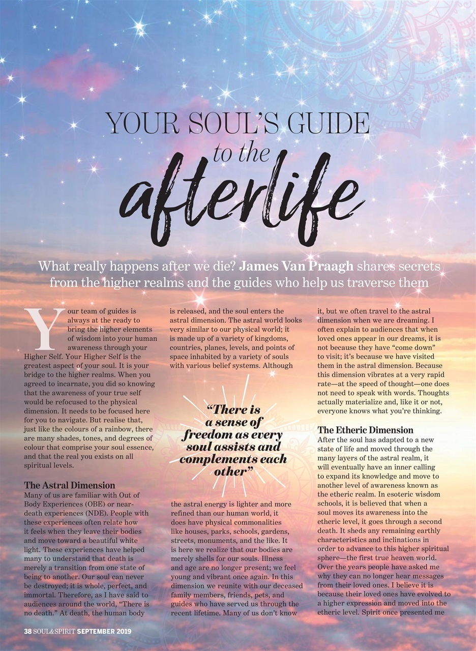 Soul & Spirit Magazine Sep 2019 Back Issue