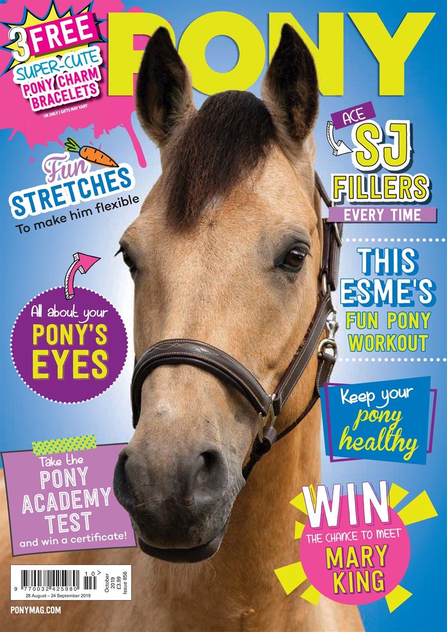 Pony Magazine   PONY Magazine   October 2019 Subscriptions | Pocketmags