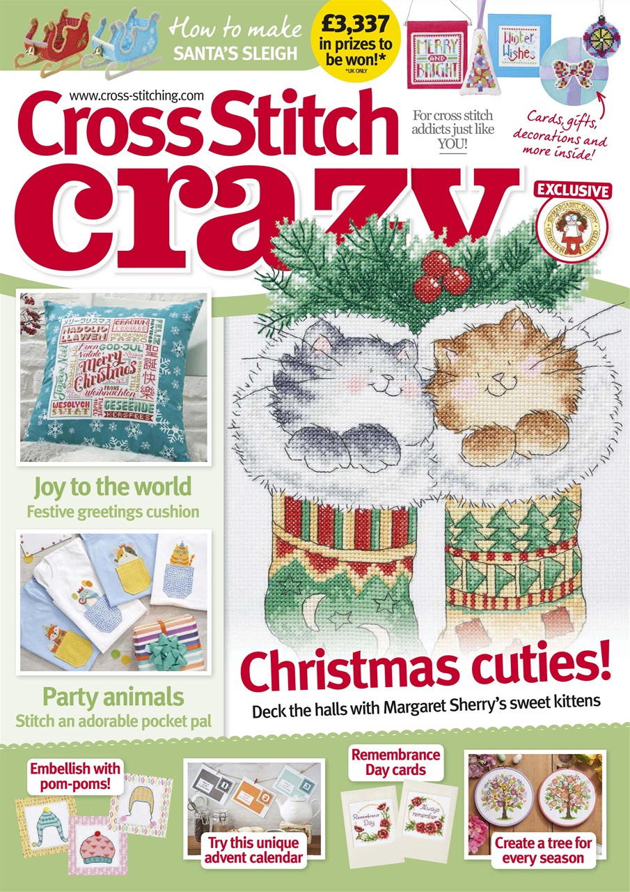 Cross Stitch Crazy Magazine November 2019 Back Issue