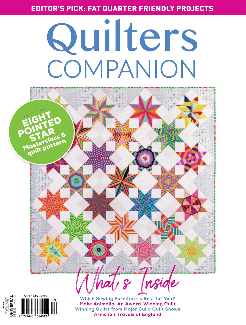 Quilters Companion Magazine Quilters Companion Back Issue