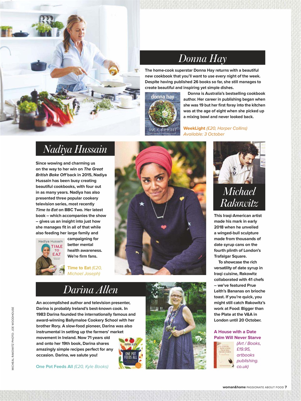 Woman And Home Feel Good Food Magazine October 2019 Back Issue