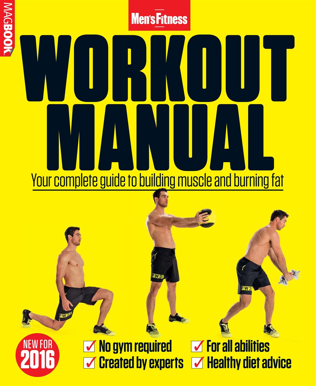 Men's Fitness Magazine Workout Manual Special Issue