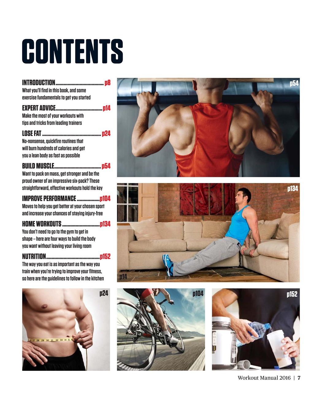 Men's Fitness Magazine Workout Manual Special Issue