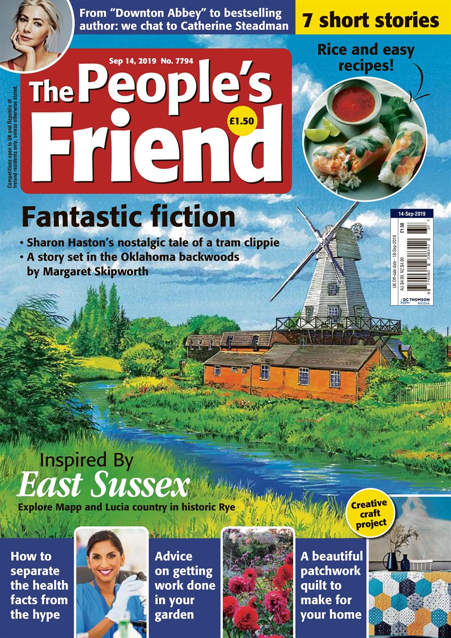 The People’s Friend Magazine - 14/09/2019 Back Issue