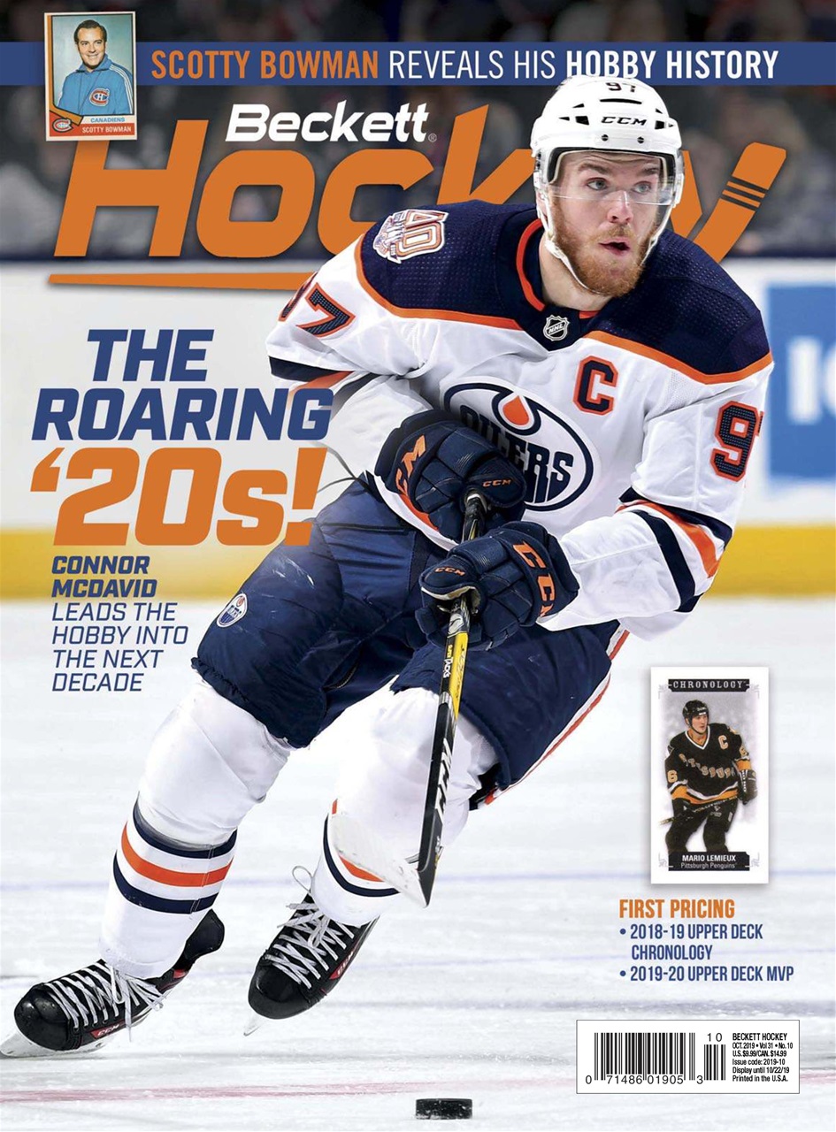 Beckett Hockey Magazine Oct 19 Back Issue
