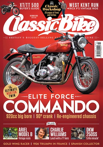 Classic Bike Magazine - October 2019 Back Issue