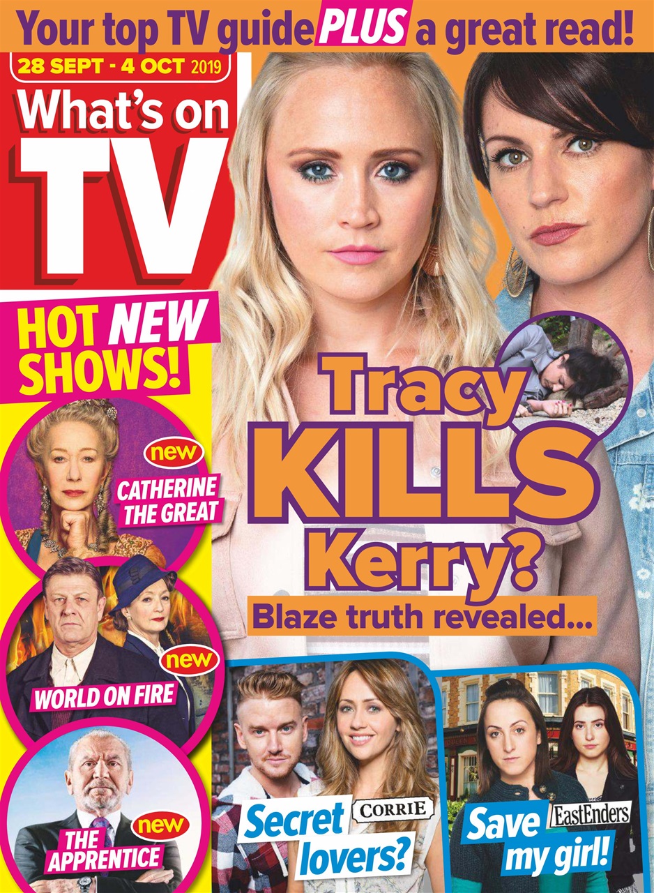 What's on TV Magazine 28th September 2019 Back Issue