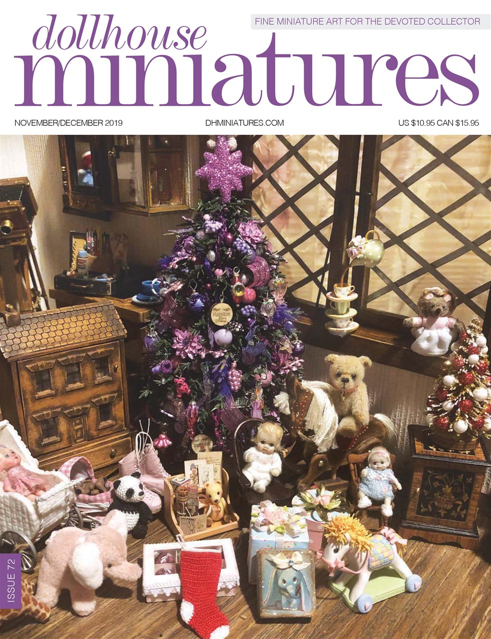 Dollhouse Miniatures Magazine Issue 72 Back Issue