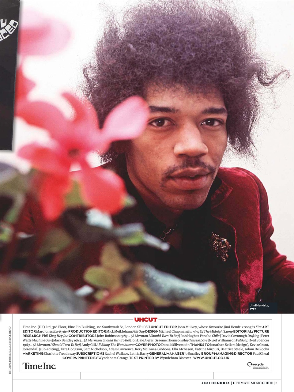 Uncut Magazine - Ultimate Music Guide: Jimi Hendrix Special Issue