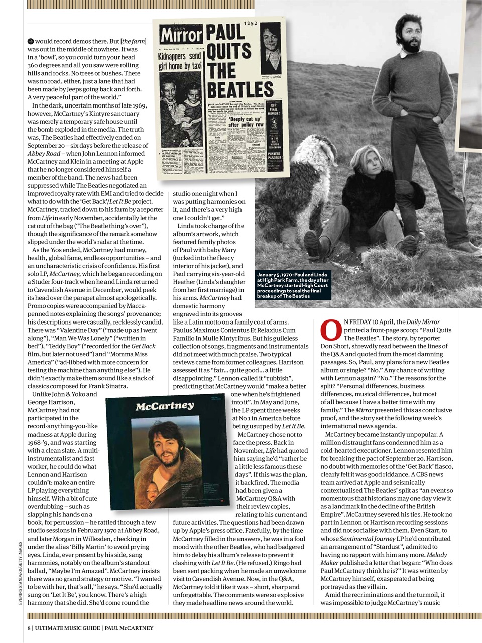 Uncut Magazine Ultimate Music Guide Paul McCartney Special Issue