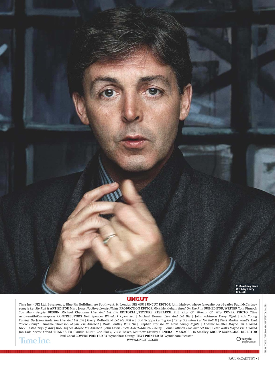 Uncut Magazine - Ultimate Music Guide: Paul McCartney Special Issue