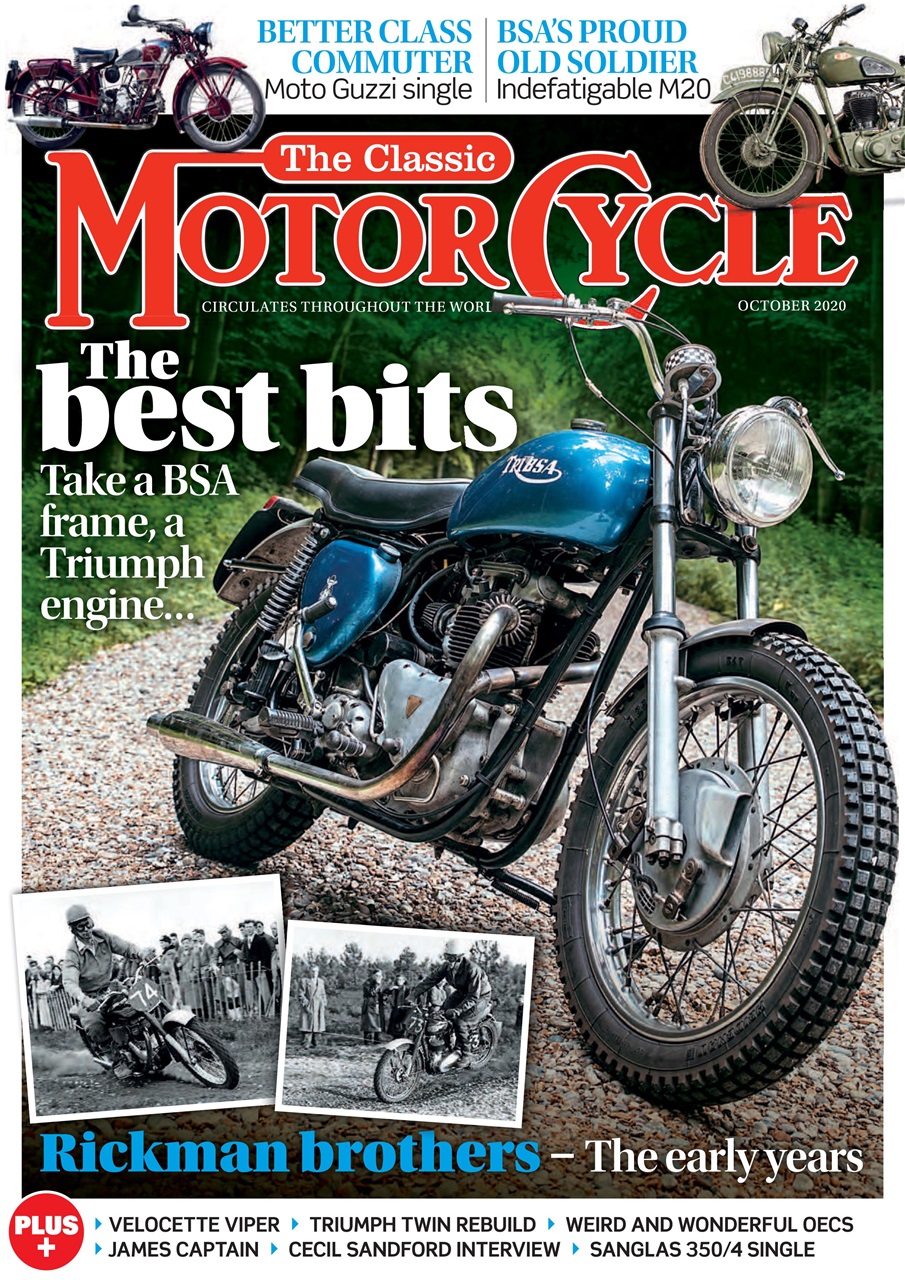 The Classic MotorCycle Magazine - 47-10 - October 2020 Subscriptions | Pocketmags