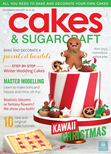 Cakes Sugarcraft Magazine December January 2019 20