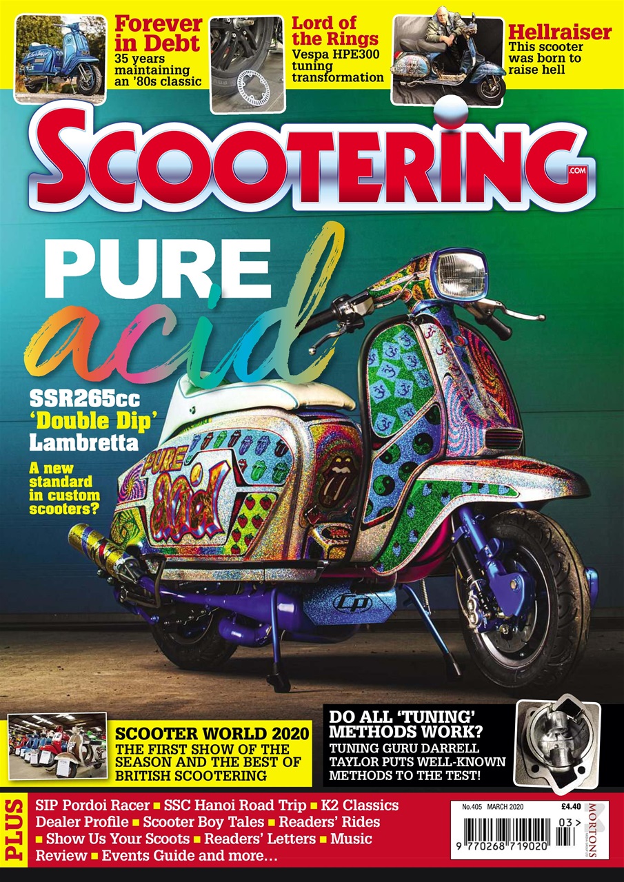 Scootering Magazine 405 March 2020 Subscriptions Pocketmags