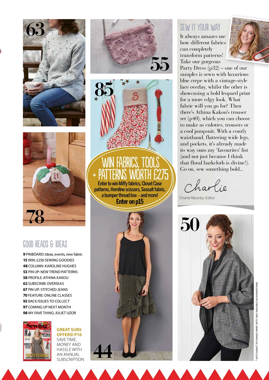 Simply Sewing Magazine 62 Back Issue Simply Sewing Magazine 62 Back Issue