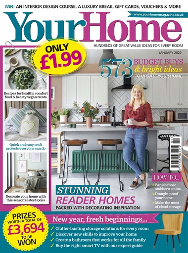Your Home Magazine January 2020 Subscriptions Pocketmags