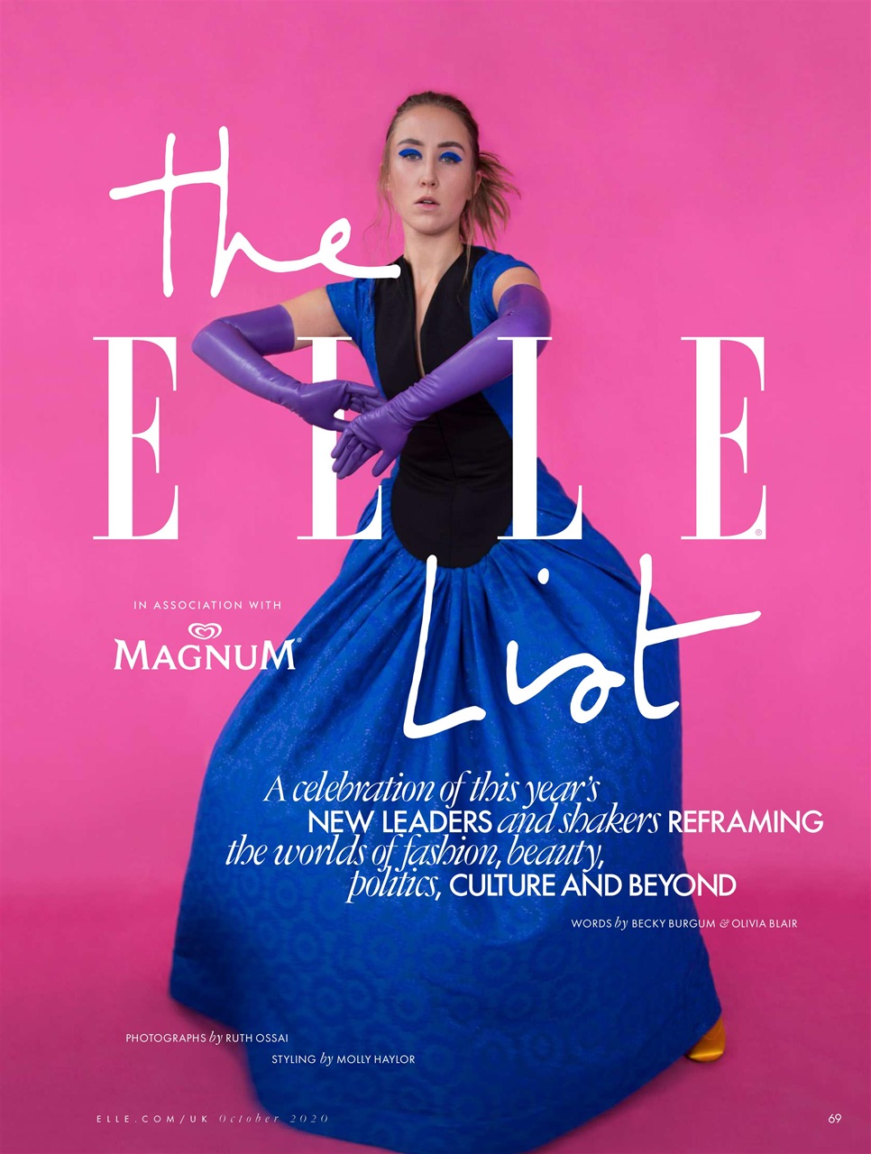 Elle Magazine - Oct 2020 Back Issue