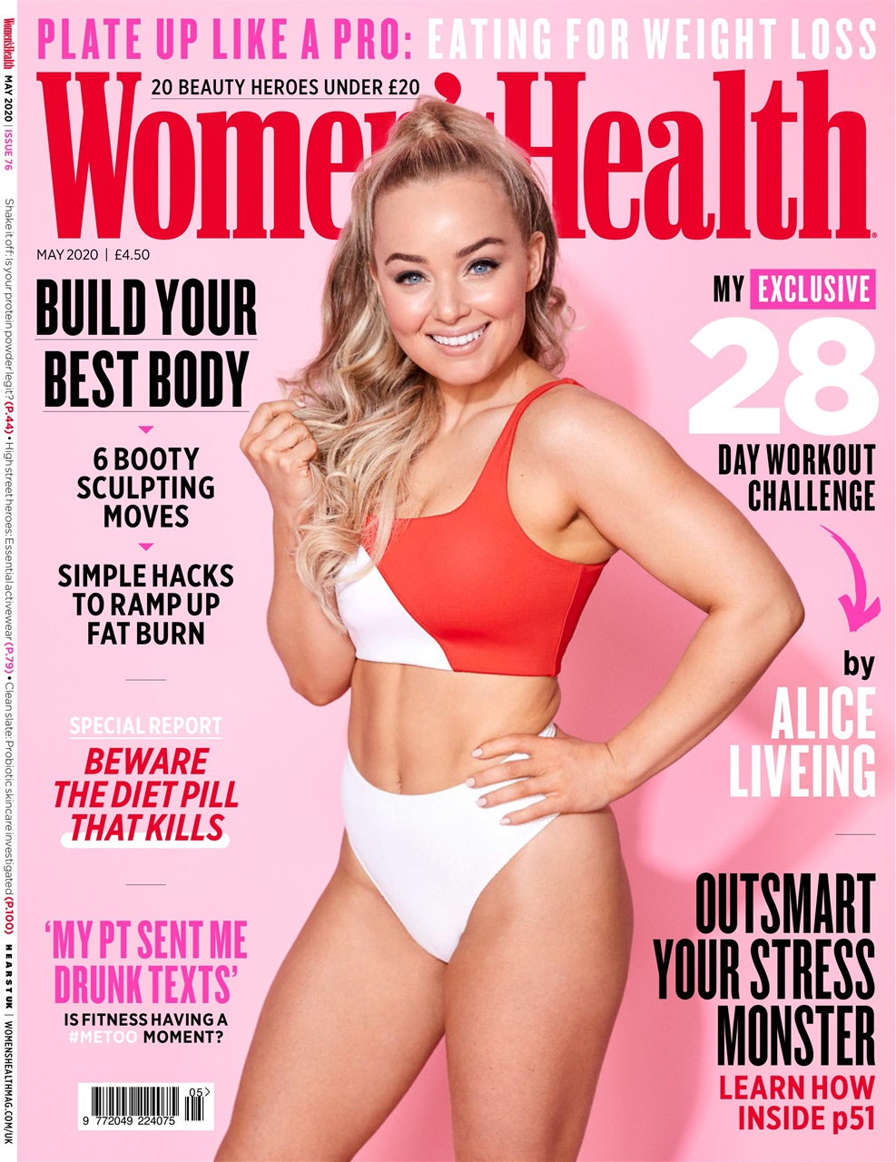 Women's Health Magazine May 2020 Subscriptions Pocketmags