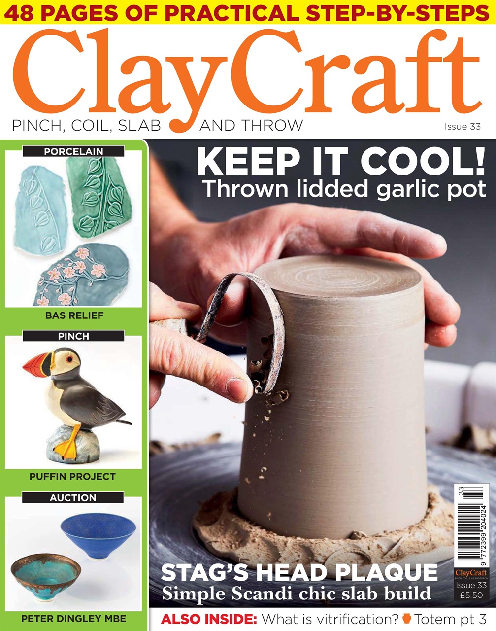 ClayCraft Magazine Issue 33 Back Issue