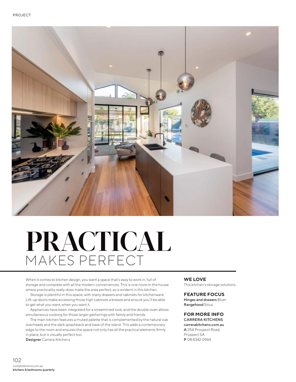 Kitchens Bathrooms Quarterly Magazine DEC Back Issue   0101 