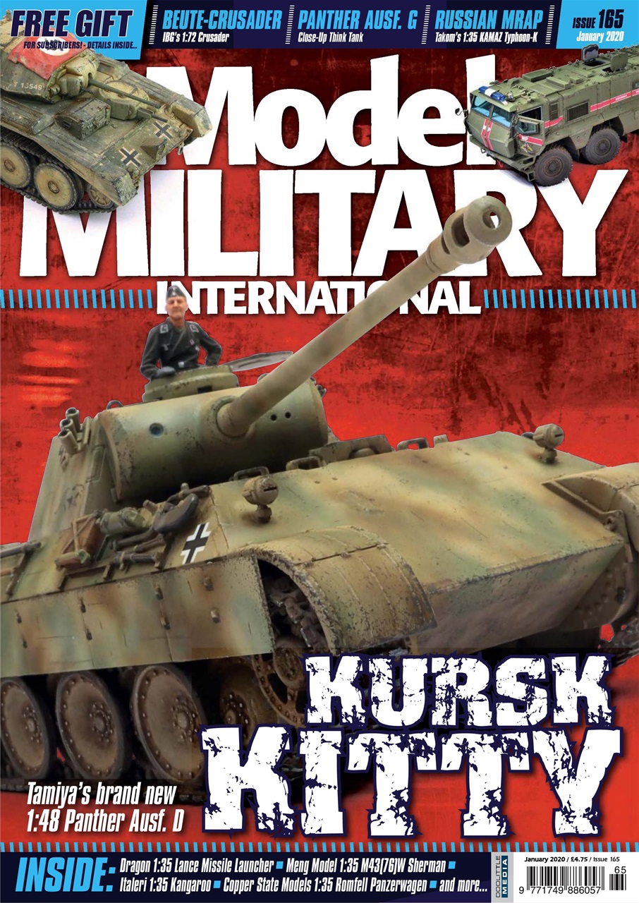 Model Military International Magazine - 165 Jan 20 Subscriptions