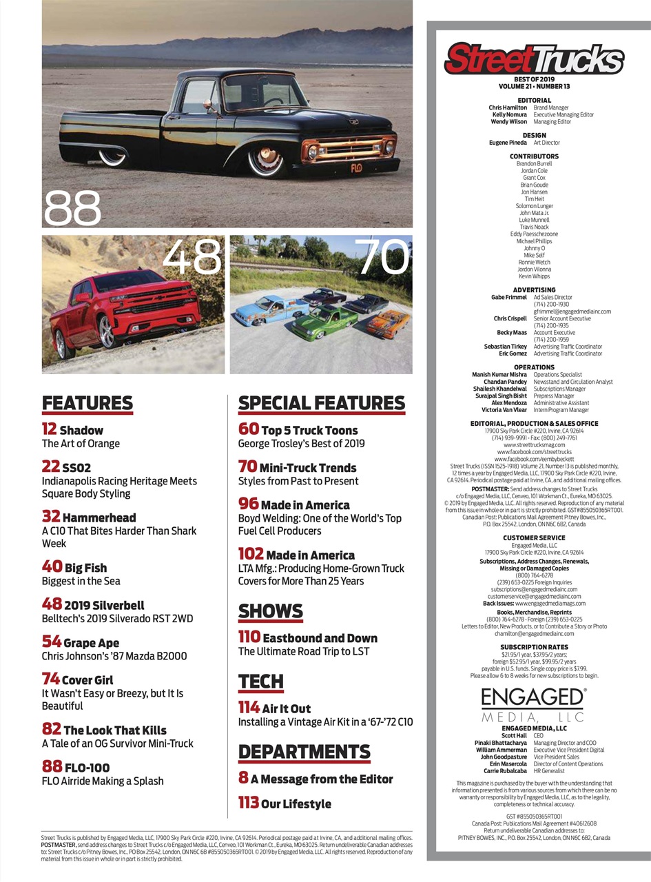 Street Trucks Magazine Best Of Street Truck 2020 Special Issue