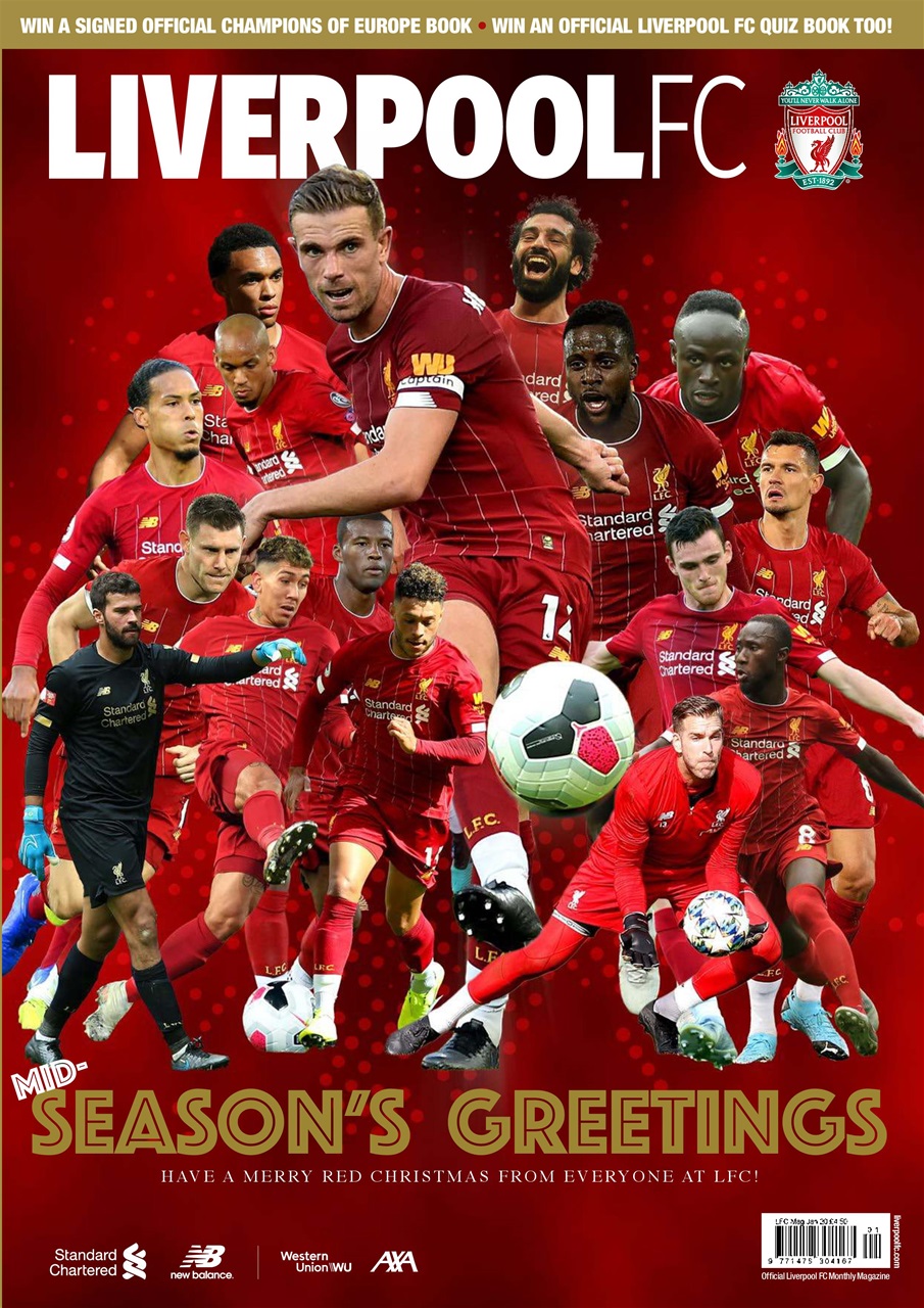 Liverpool FC Magazine January 2020 Back Issue