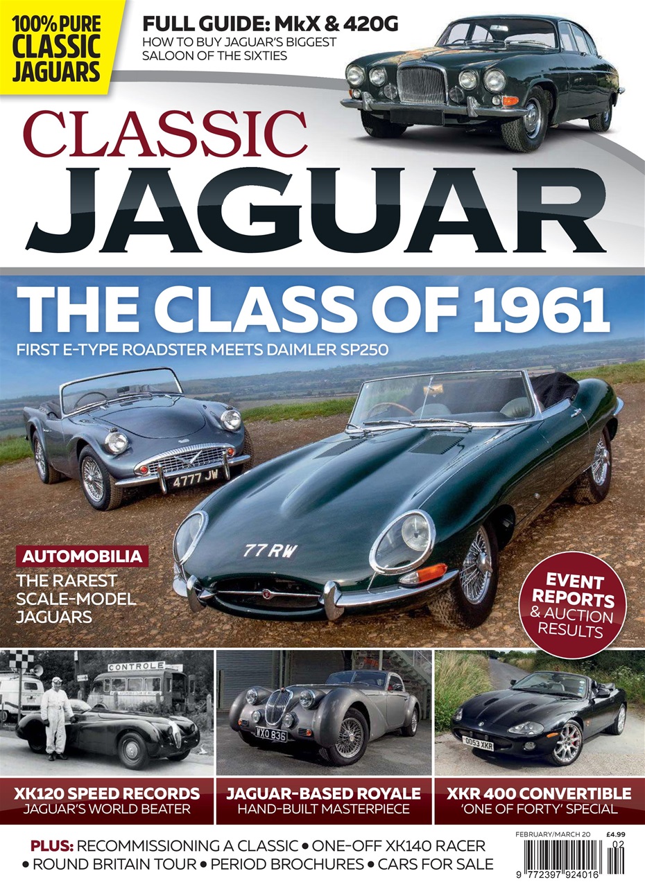 Classic Jaguar Magazine Febmar 2020 Subscriptions Pocketmags