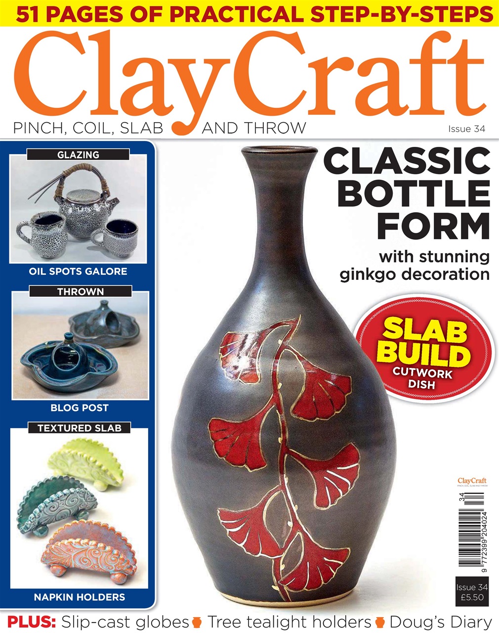ClayCraft Magazine Issue 34 Back Issue