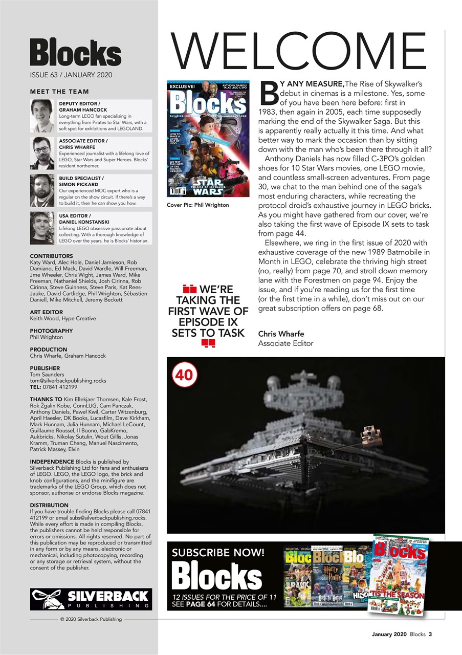 Blocks Magazine January 2020 Back Issue
