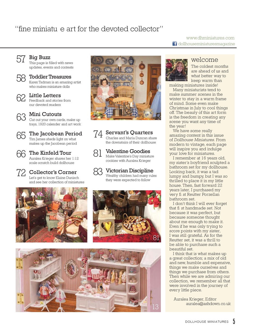 Dollhouse Miniatures Magazine Issue 73 Subscriptions Pocketmags
