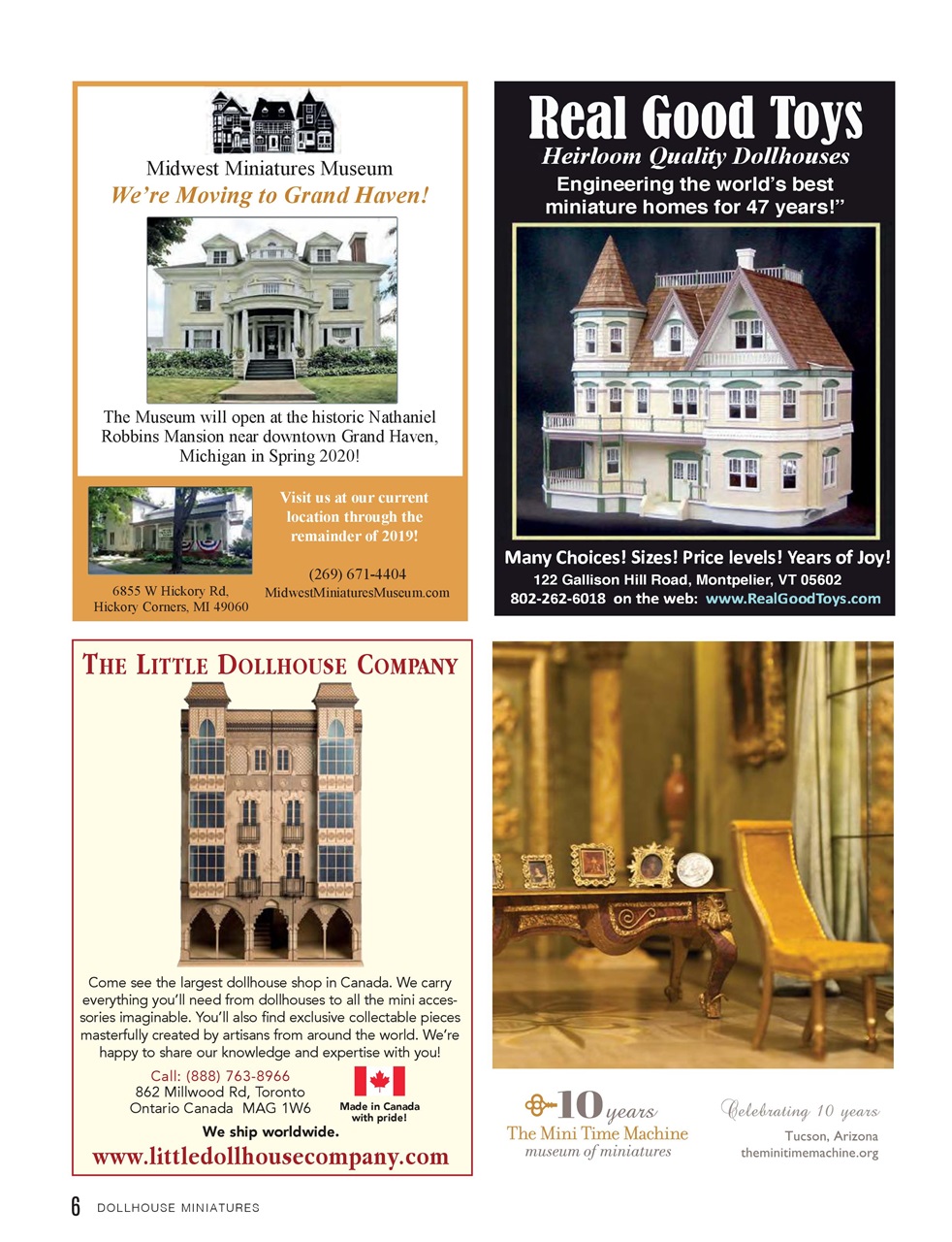 Dollhouse Miniatures Magazine Issue 73 Subscriptions Pocketmags