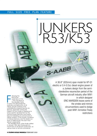 Radio Control Model Flyer Magazine - Feb 20 Subscriptions | Pocketmags