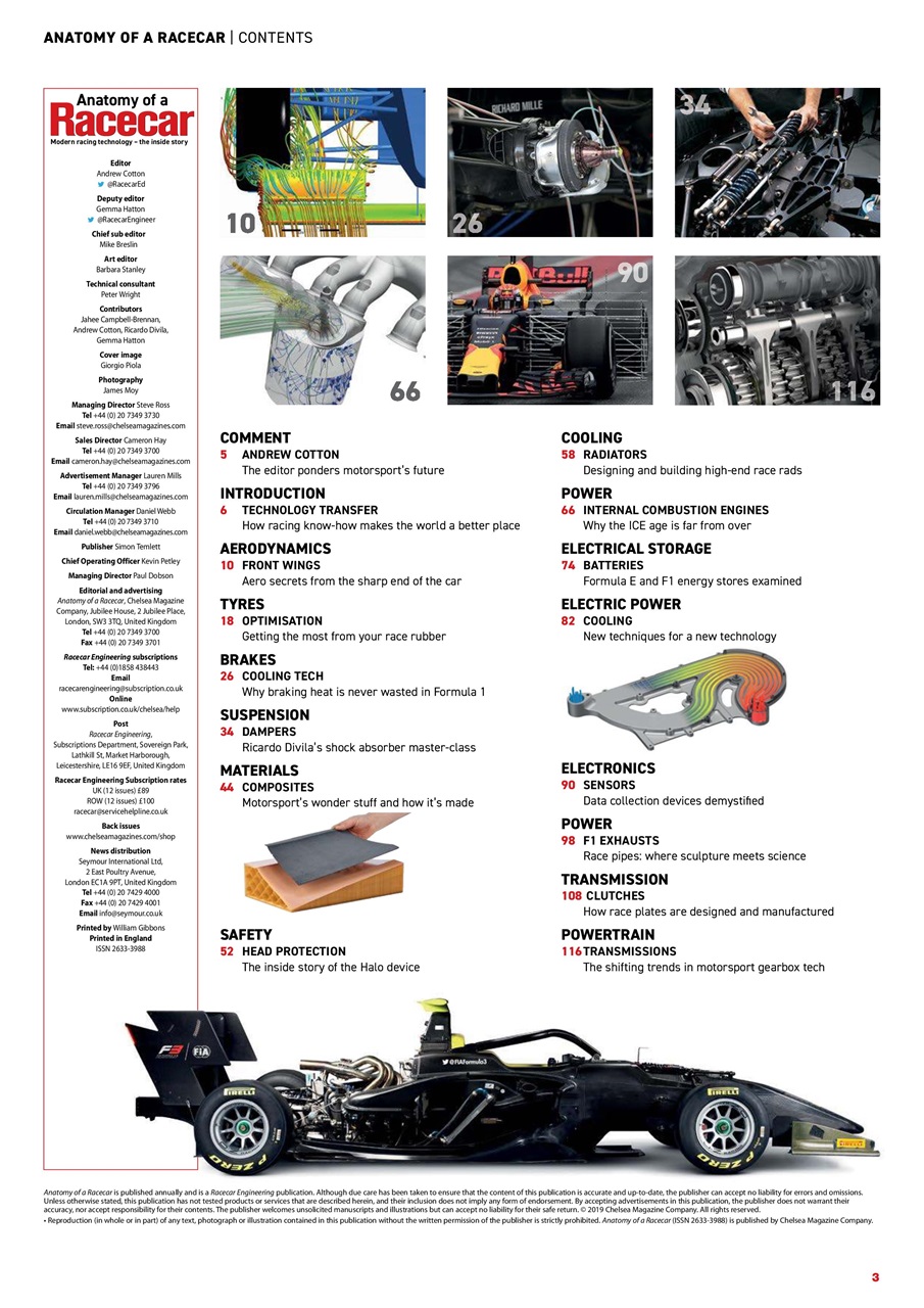 Racecar Engineering Magazine Anatomy Of A Racecar Special Issue Racecar Engineering Magazine Anatomy Of A Racecar Special Issue