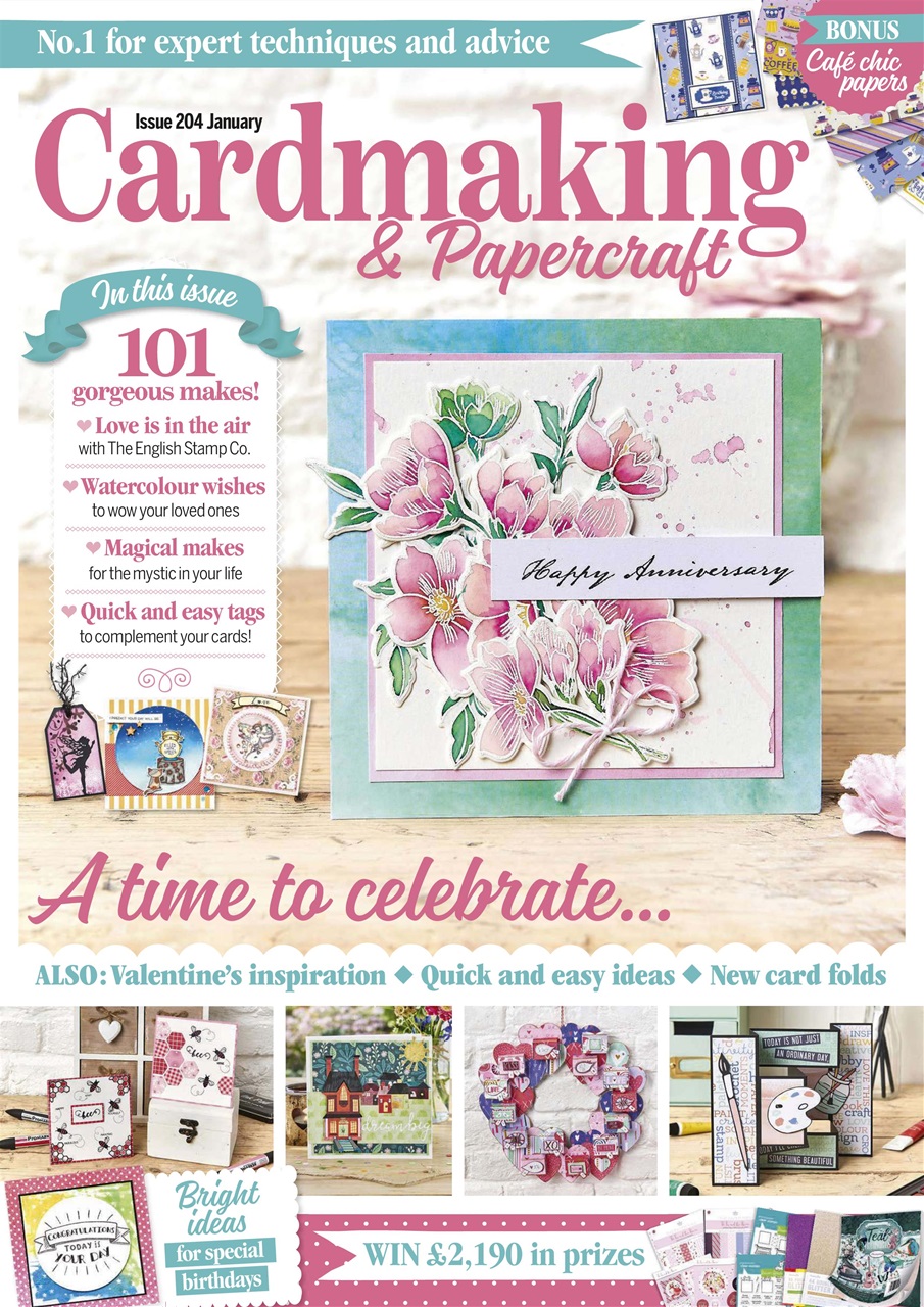 Cardmaking & Papercraft Magazine January 2020 Back Issue