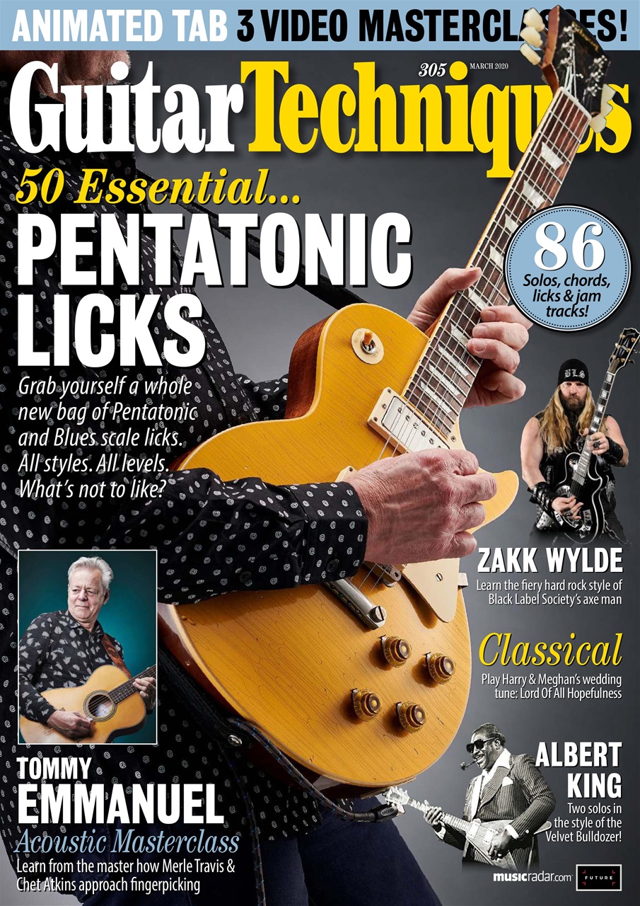 Guitar Techniques Magazine March 2020 Back Issue