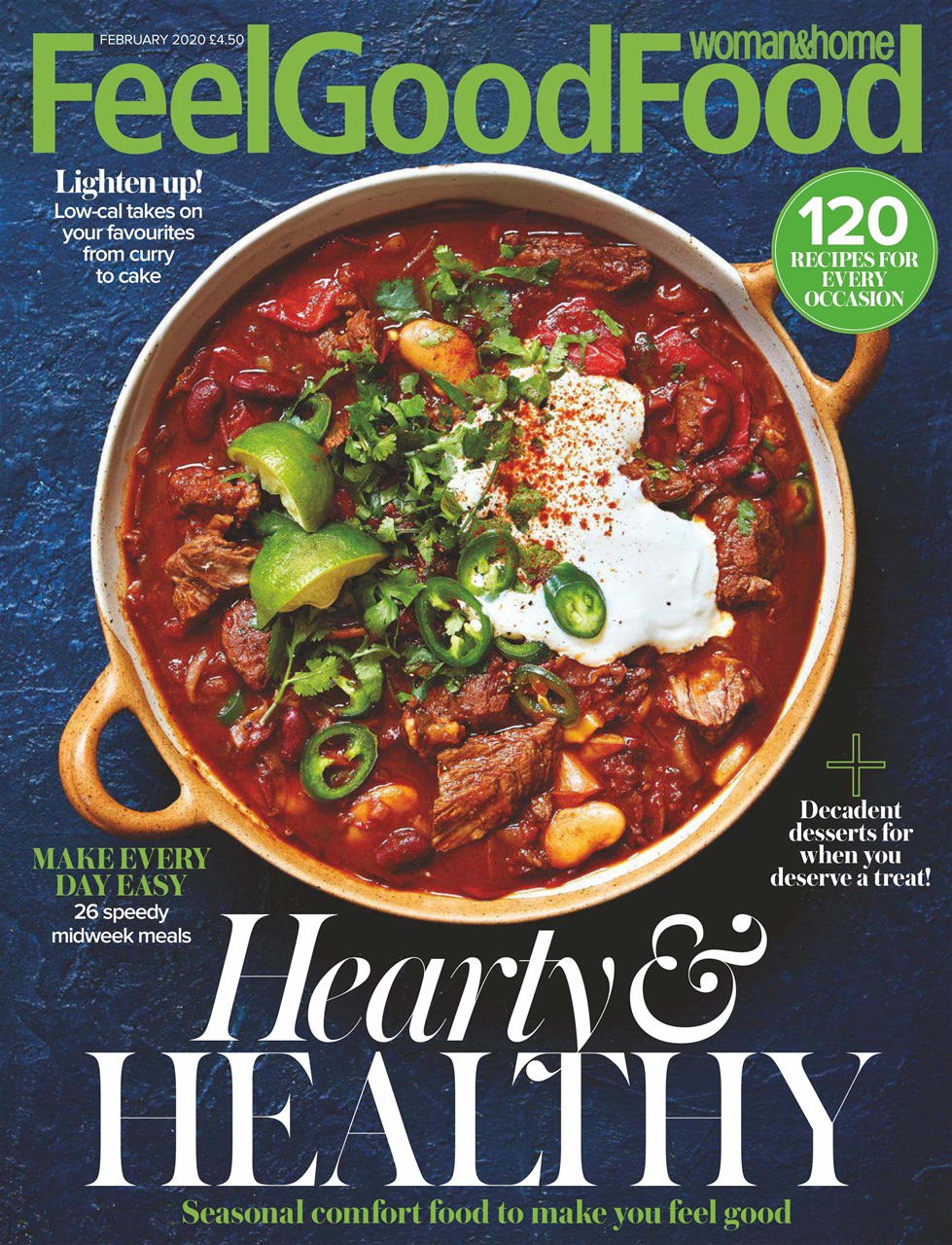 Woman And Home Feel Good Food Magazine Feb 2020 Back Issue