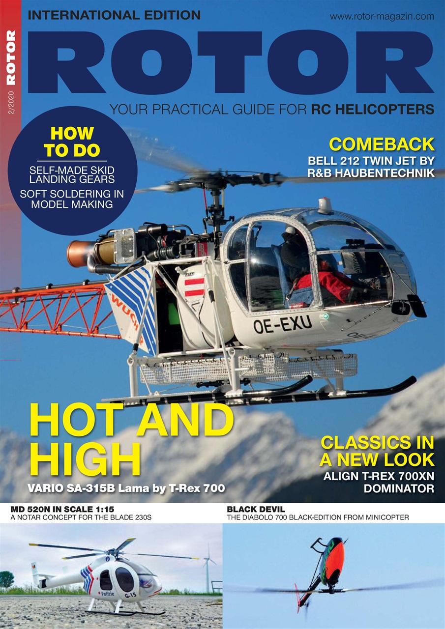 ROTOR English Digital Magazine January / February 2020 Subscriptions