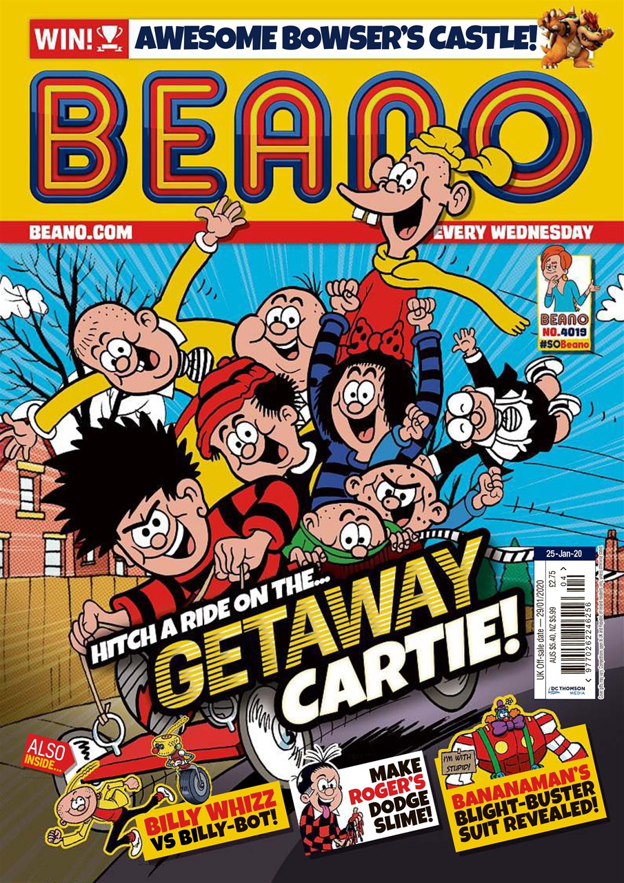 Beano Magazine - 25/01/2020 Back Issue