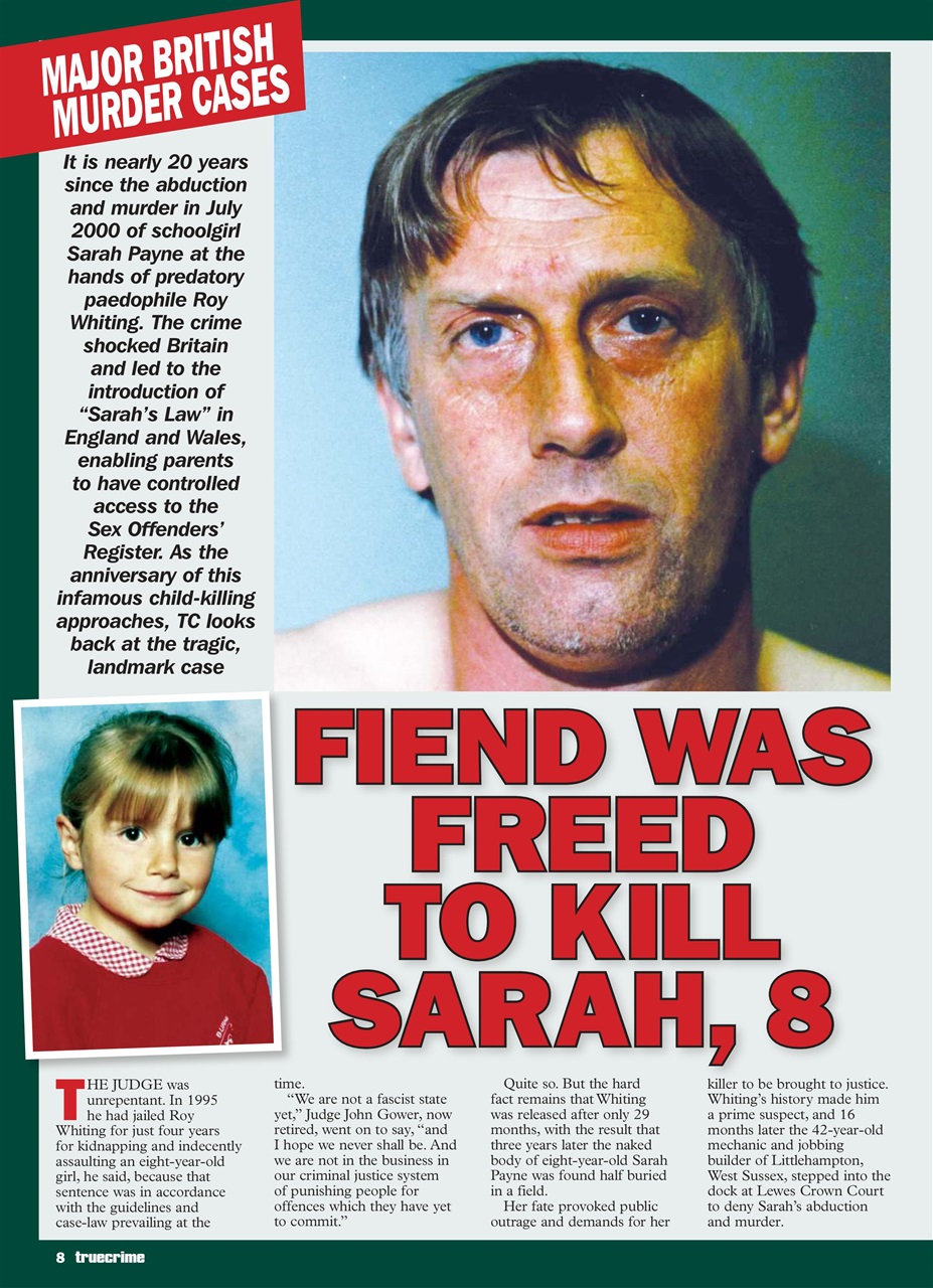 True Crime Magazine True Crime February 2020 Back Issue