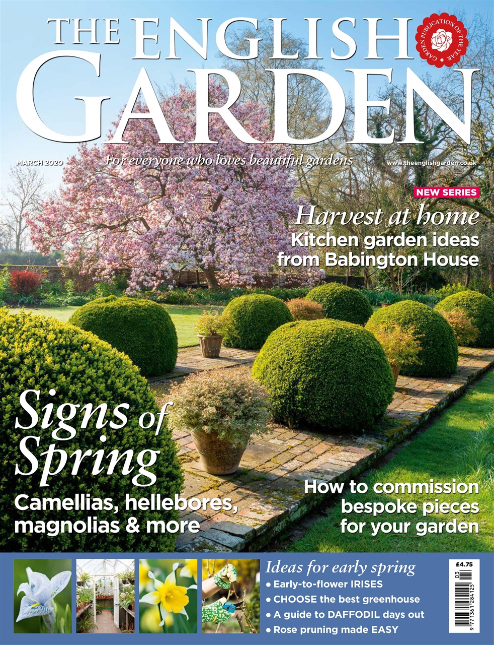 The English Garden Magazine - March 2020 Subscriptions | Pocketmags